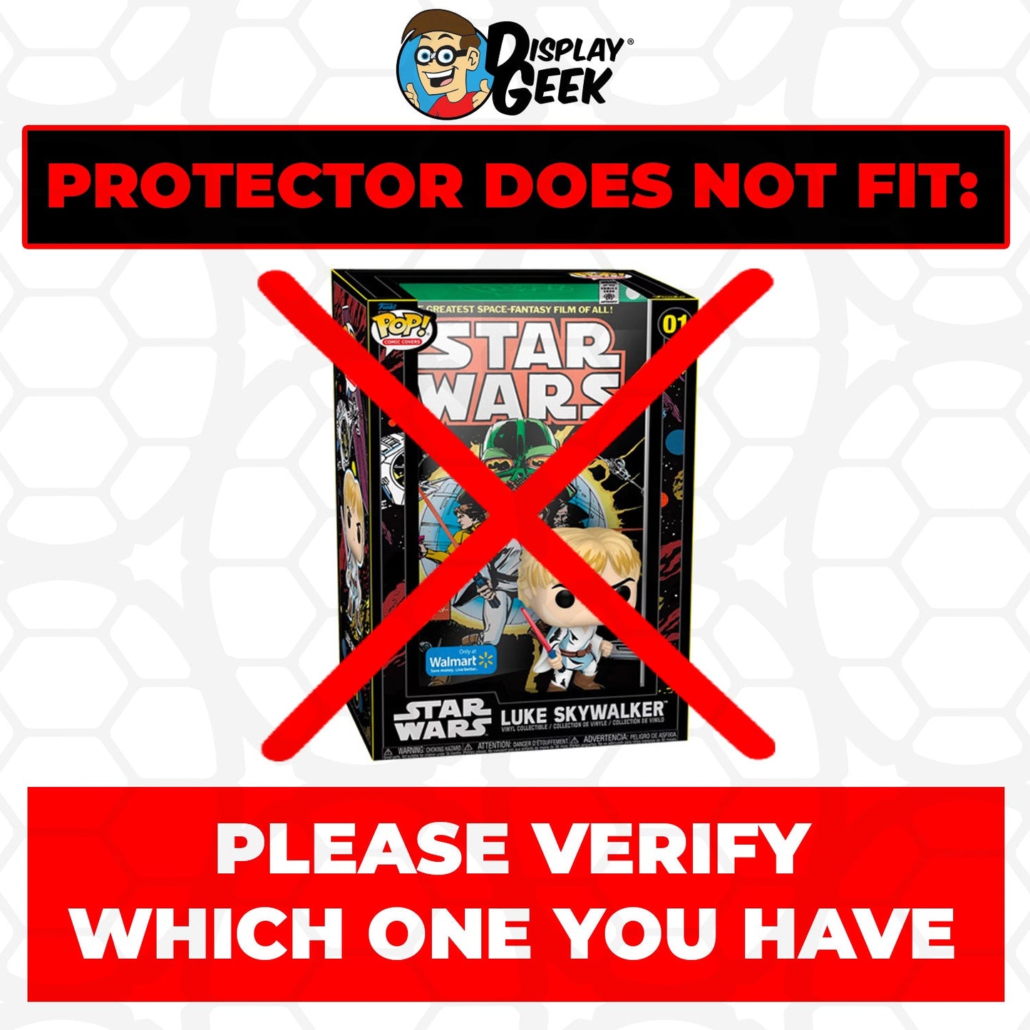 Pop Protector for Funko Pop Comic Covers Harley Quinn Mad Love #26 Box