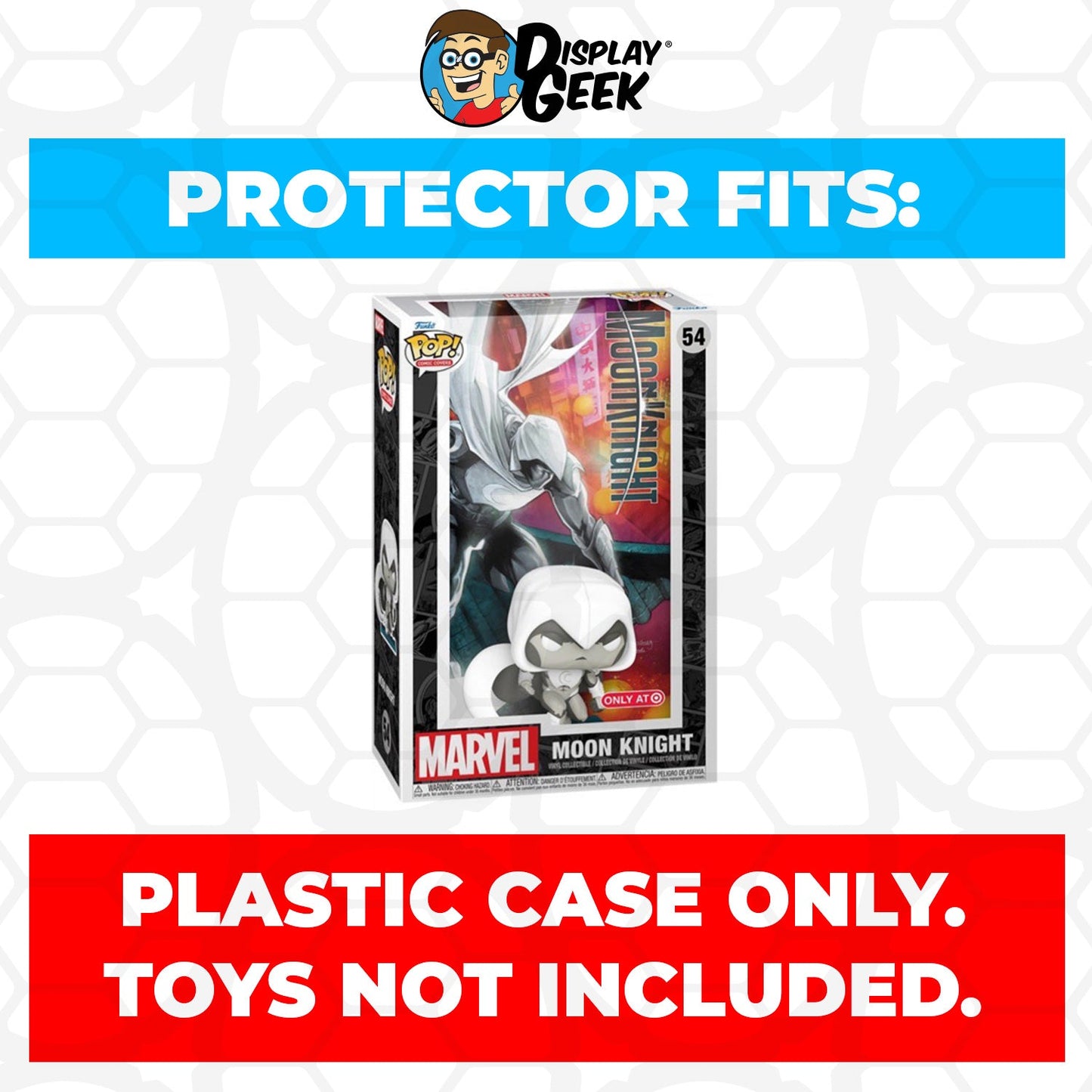 Pop Protector for Moon Knight #54 Funko Pop Comic Covers