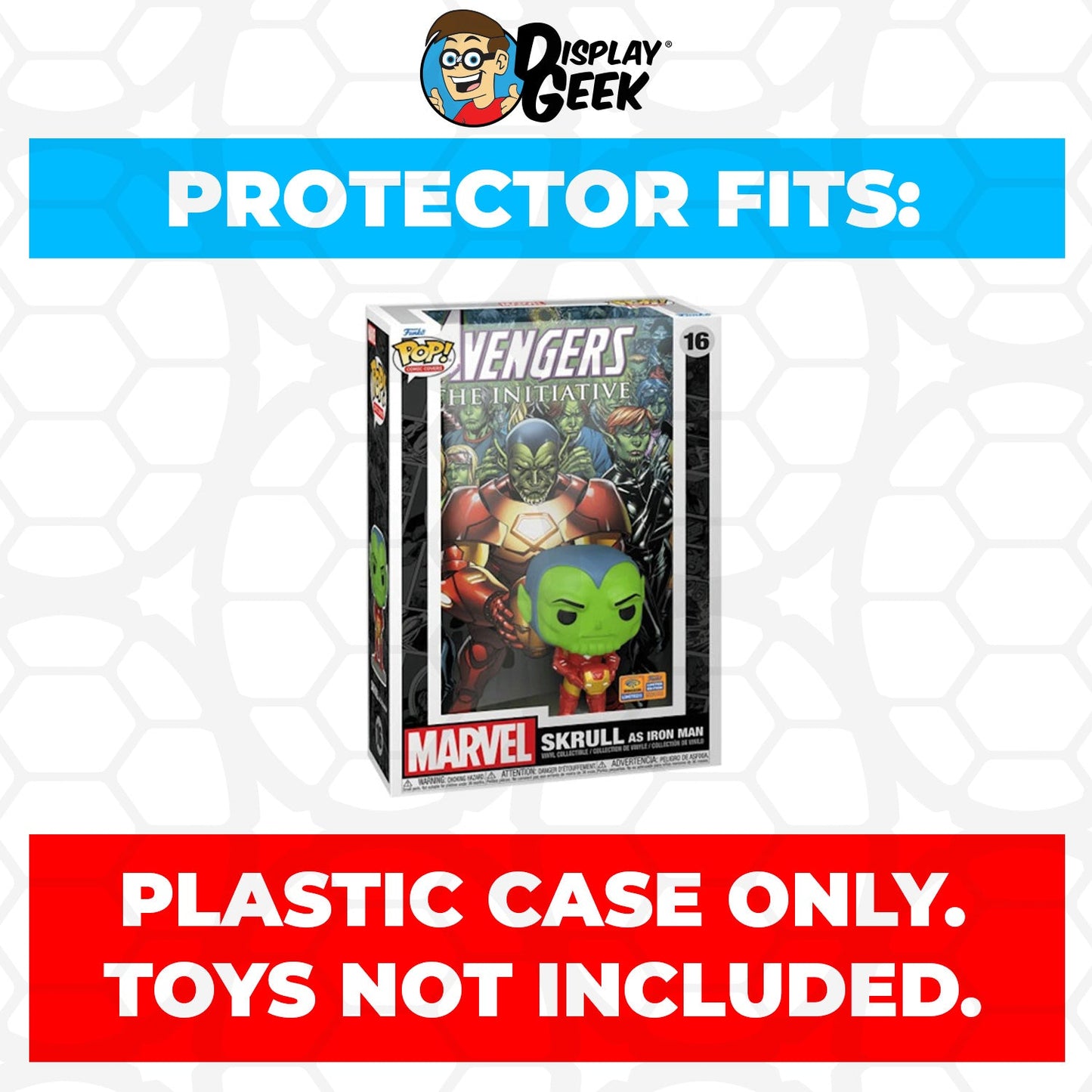 Pop Protector for Skrull as Iron Man WonderCon #16 Funko Pop Comic Covers