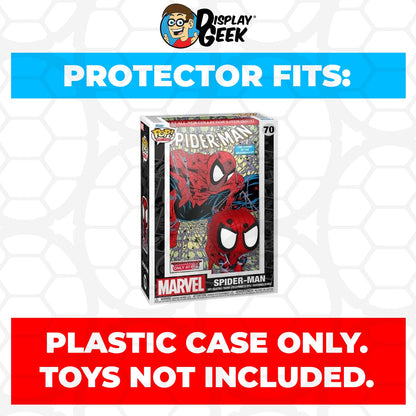 Pop Protector for Spider-Man Black Suit #71 Funko Pop Comic Covers