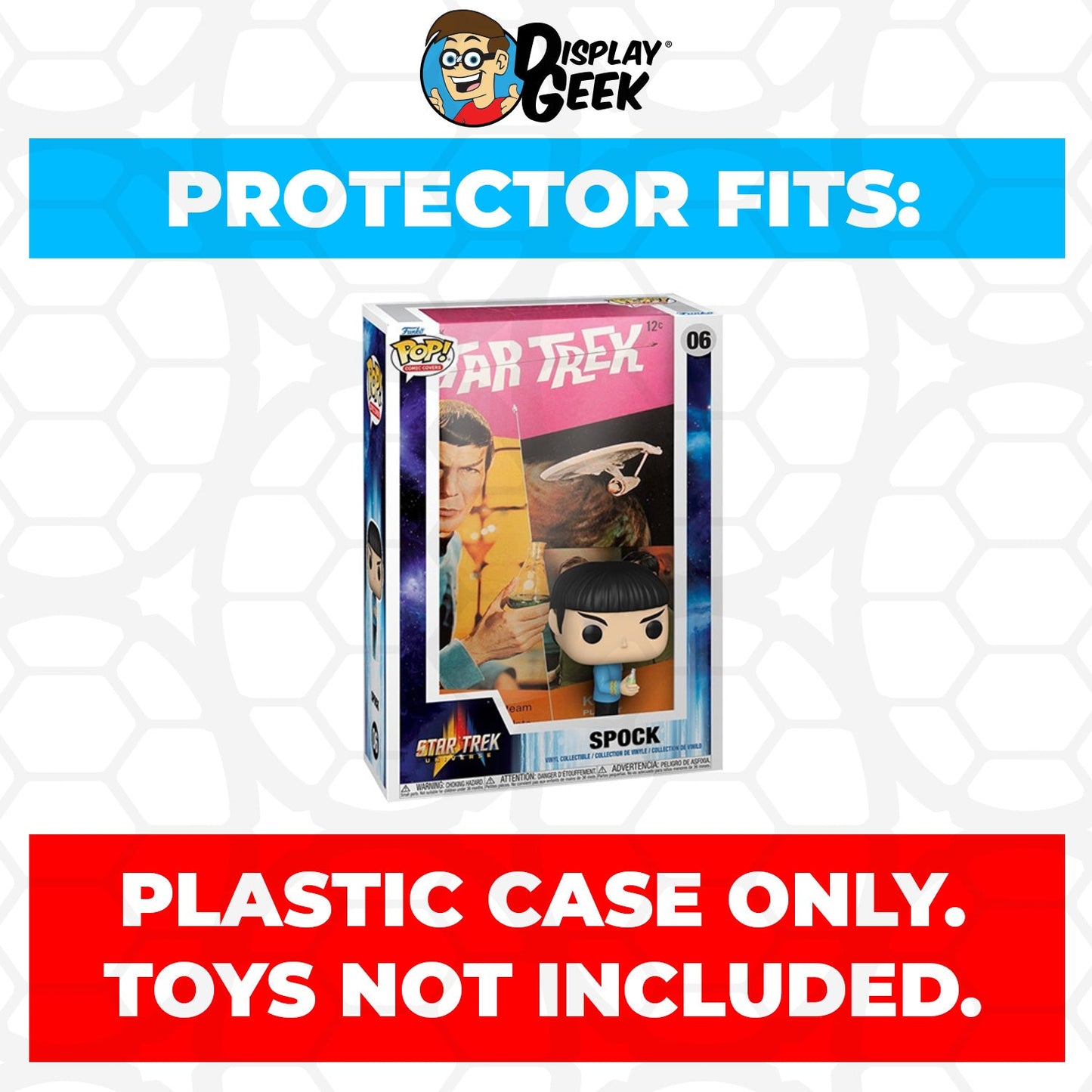 Pop Protector for Star Trek Spock #06 Funko Pop Comic Covers