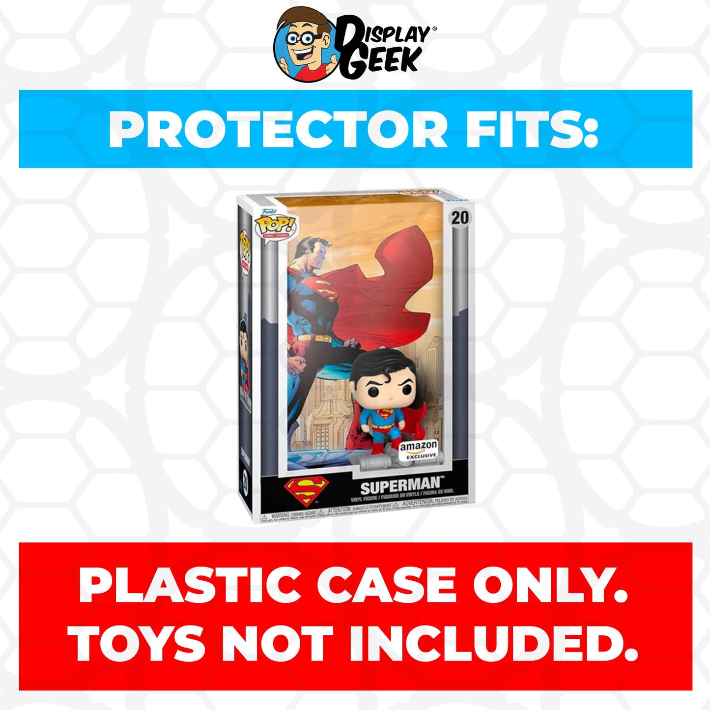Pop Protector for Superman #20 Funko Pop Comic Covers