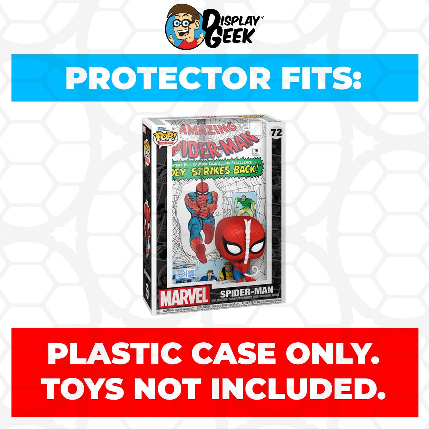 Pop Protector for The Amazing Spider-Man #72 Funko Pop Comic Covers