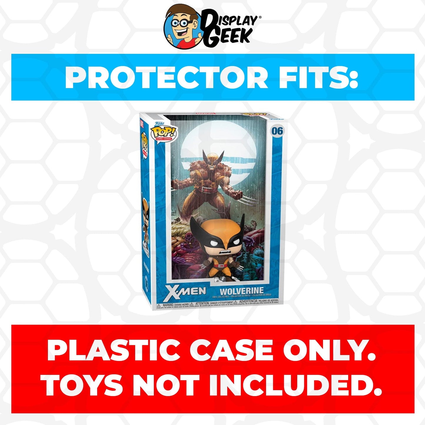 Pop Protector for Wolverine X-Men #06 Funko Pop Comic Covers