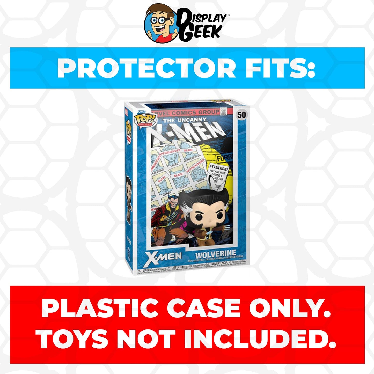 Pop Protector for Wolverine X-Men #50 Funko Pop Comic Covers