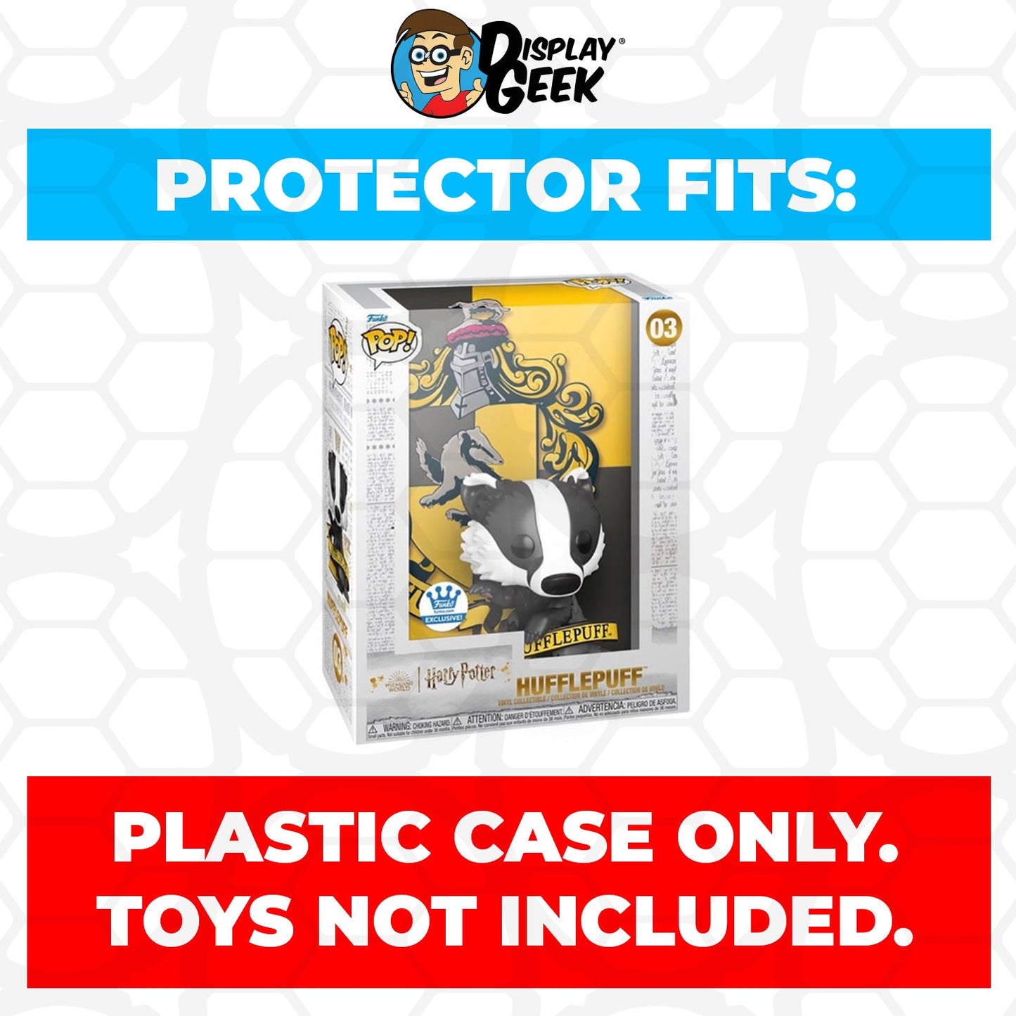 Pop Protector for Hufflepuff #03 Funko Pop Covers