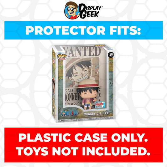 Pop Protector for One Piece Monkey D. Luffy NYCC #1459 Funko Pop Covers
