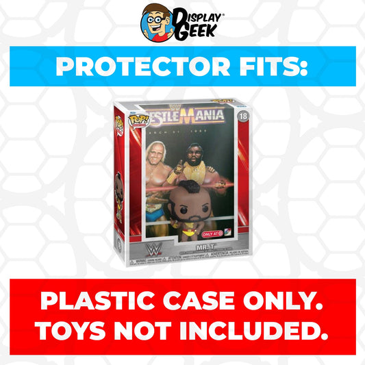 Pop Protector for WrestleMania Mr. T #18 Funko Pop Magazine Covers