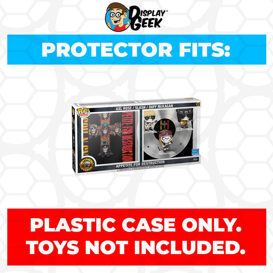 Pop Protector for Guns N Roses Appetite Destruction #23 Funko Pop Albums Deluxe