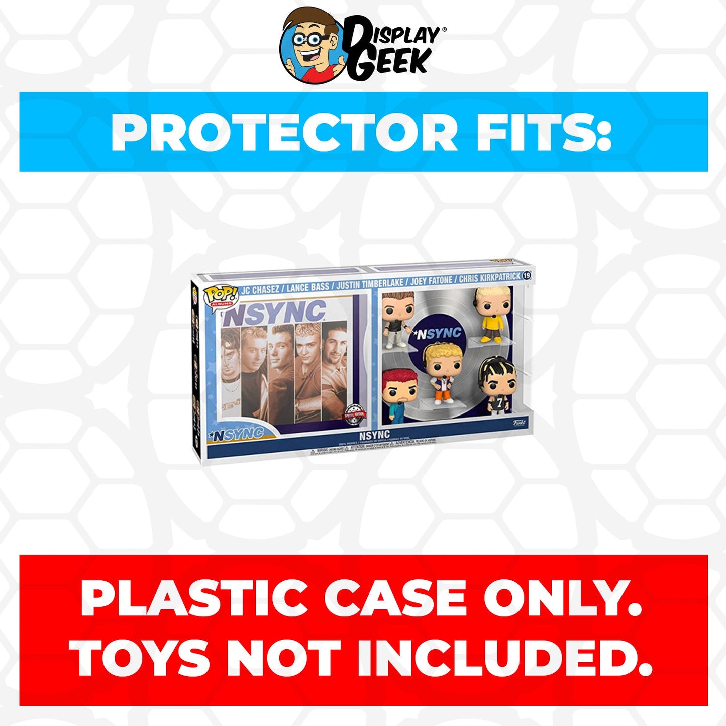 Pop Protector for NSYNC Debut #19 Funko Pop Albums Deluxe