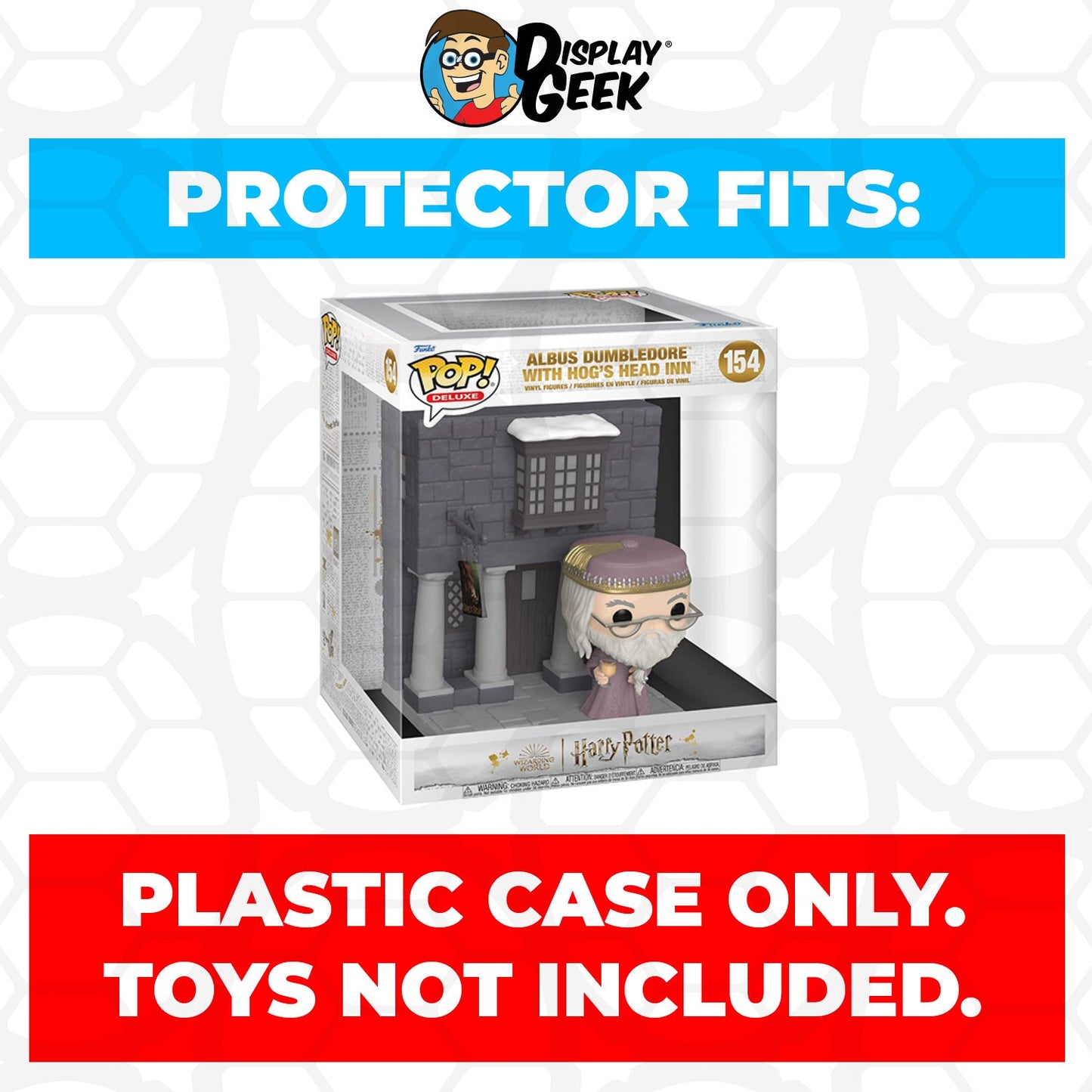 Pop Protector for Albus Dumbledore with Hog's Head Inn #154 Funko Pop Deluxe