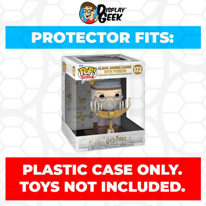 Pop Protector for Albus Dumbledore with Podium #172 Funko Pop Deluxe