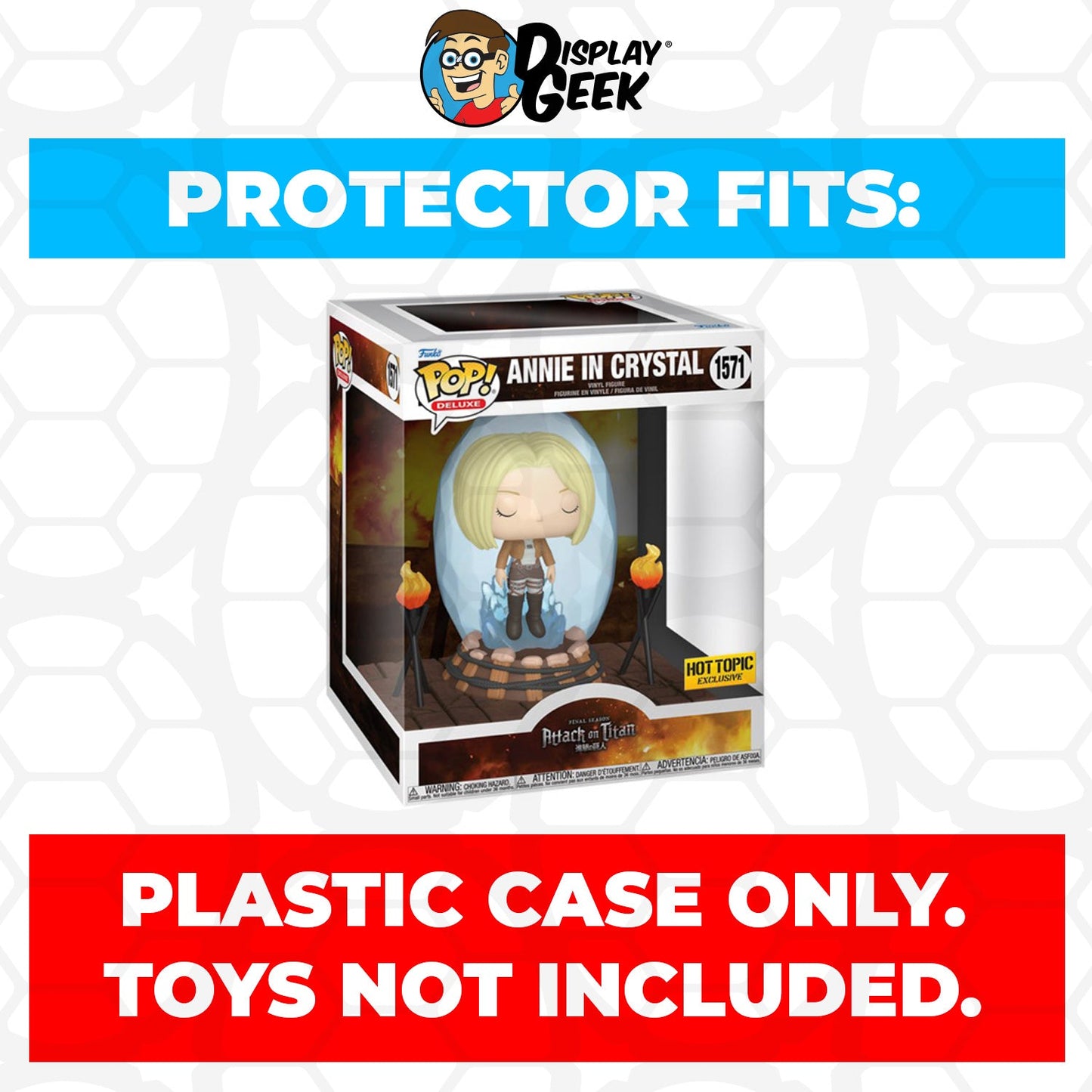 Pop Protector for Annie in Crystal #1571 Funko Pop Deluxe