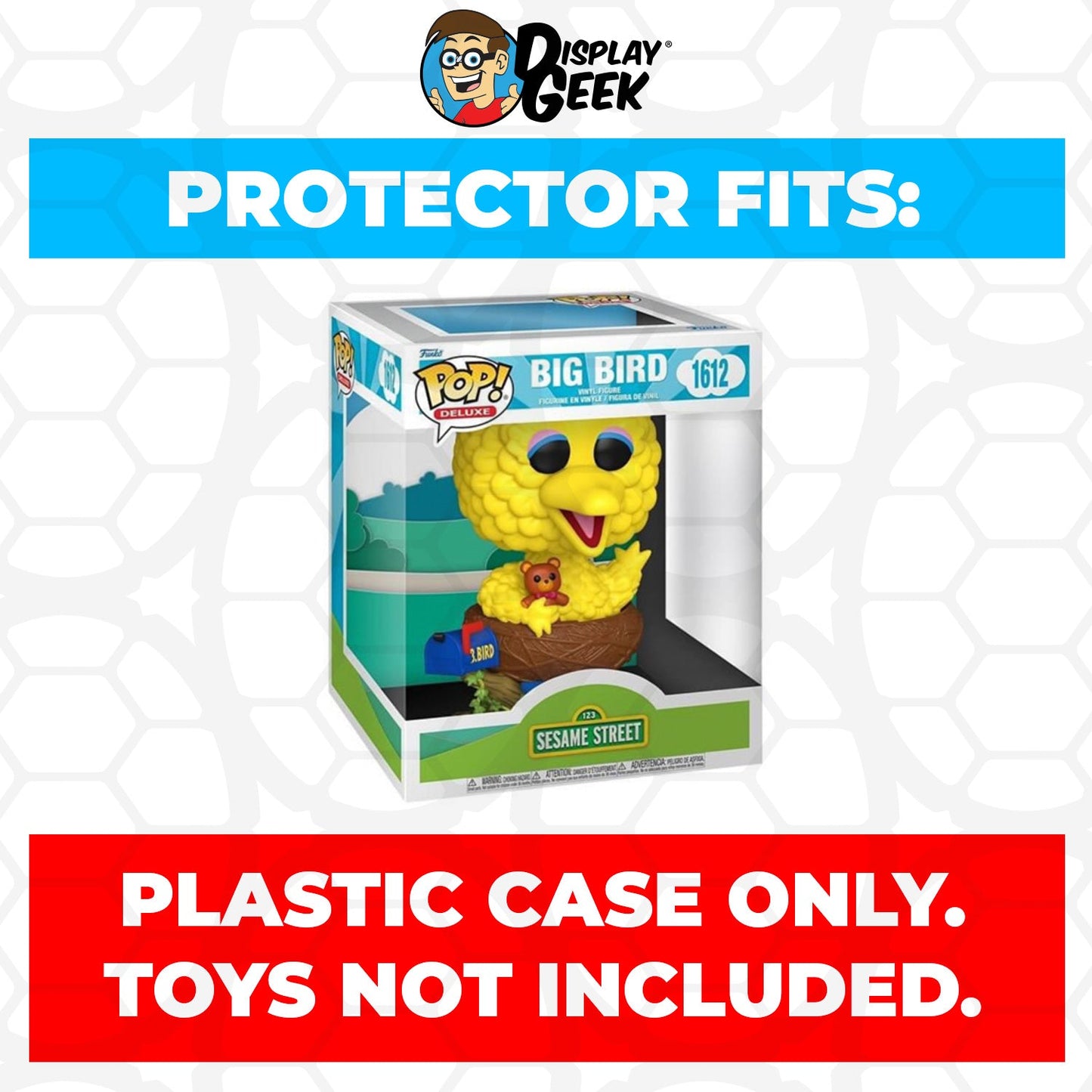 Pop Protector for Big Bird in Nest #1612 Funko Pop Deluxe