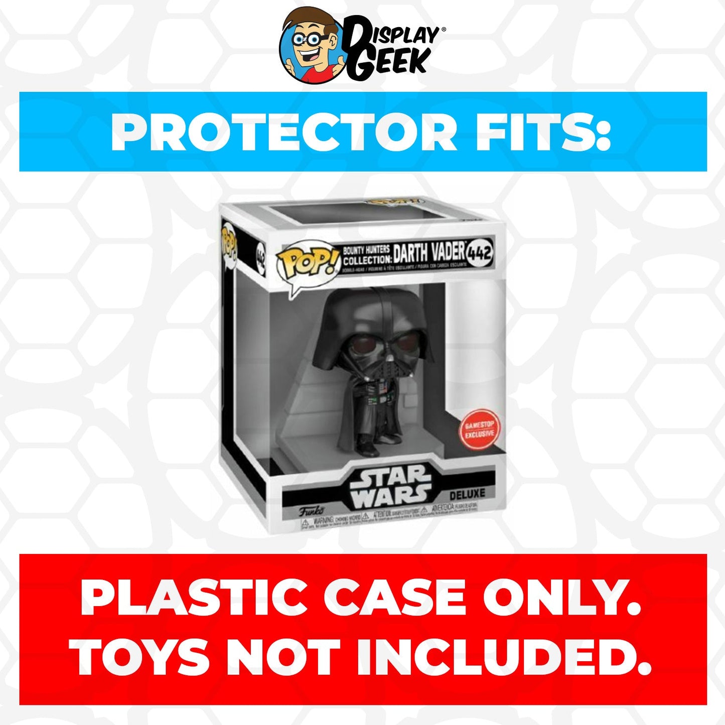 Pop Protector for Bounty Hunters Collection Darth Vader #442 Funko Pop Deluxe