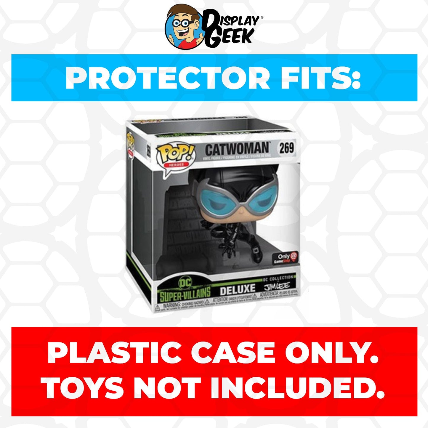 Pop Protector for Catwoman Jim Lee #269 Funko Pop Deluxe