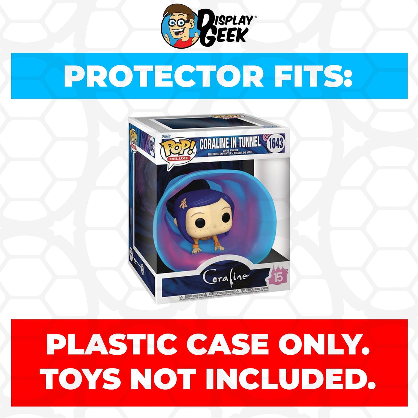 Pop Protector for Coraline in Tunnel #1643 Funko Pop Deluxe