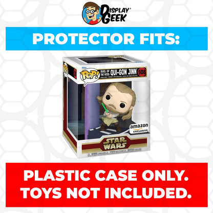Pop Protector for Duel of the Fates Qui-Gon Jinn #508 Funko Pop Deluxe