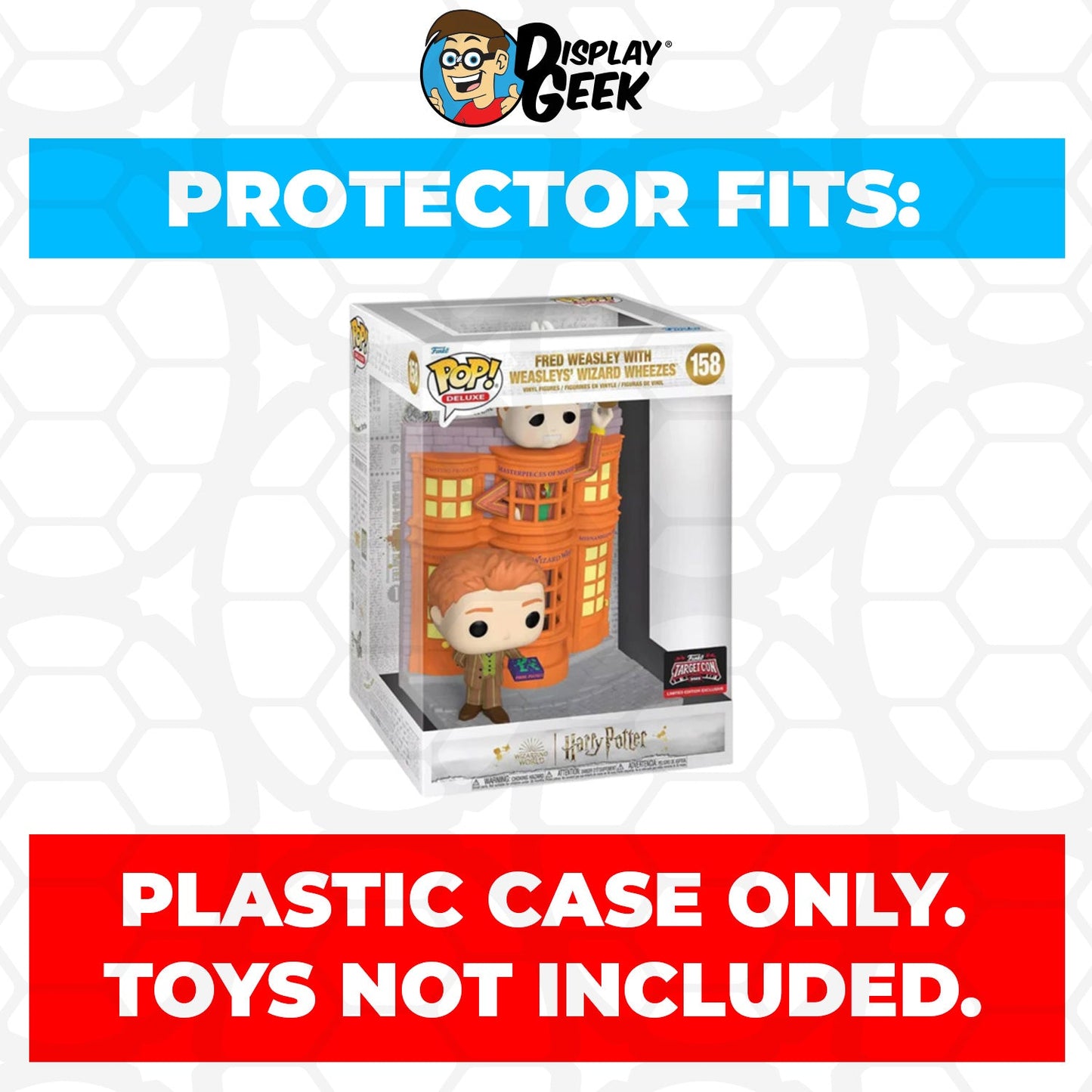 Pop Protector for Fred Weasley Weasleys Wizard Wheezes #158 Funko Pop Deluxe