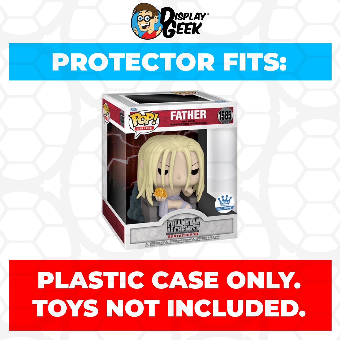 Pop Protector for Father Chase Glow #1585 Funko Pop Deluxe