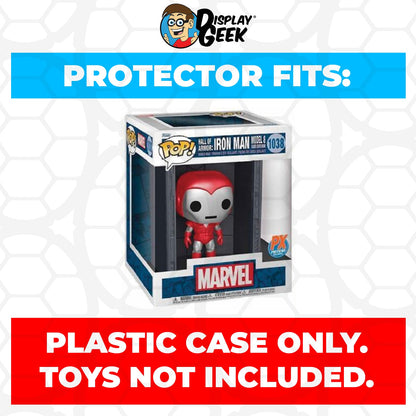 Pop Protector for Hall of Armor Iron Man Model 8 Silver #1038 Funko Pop Deluxe