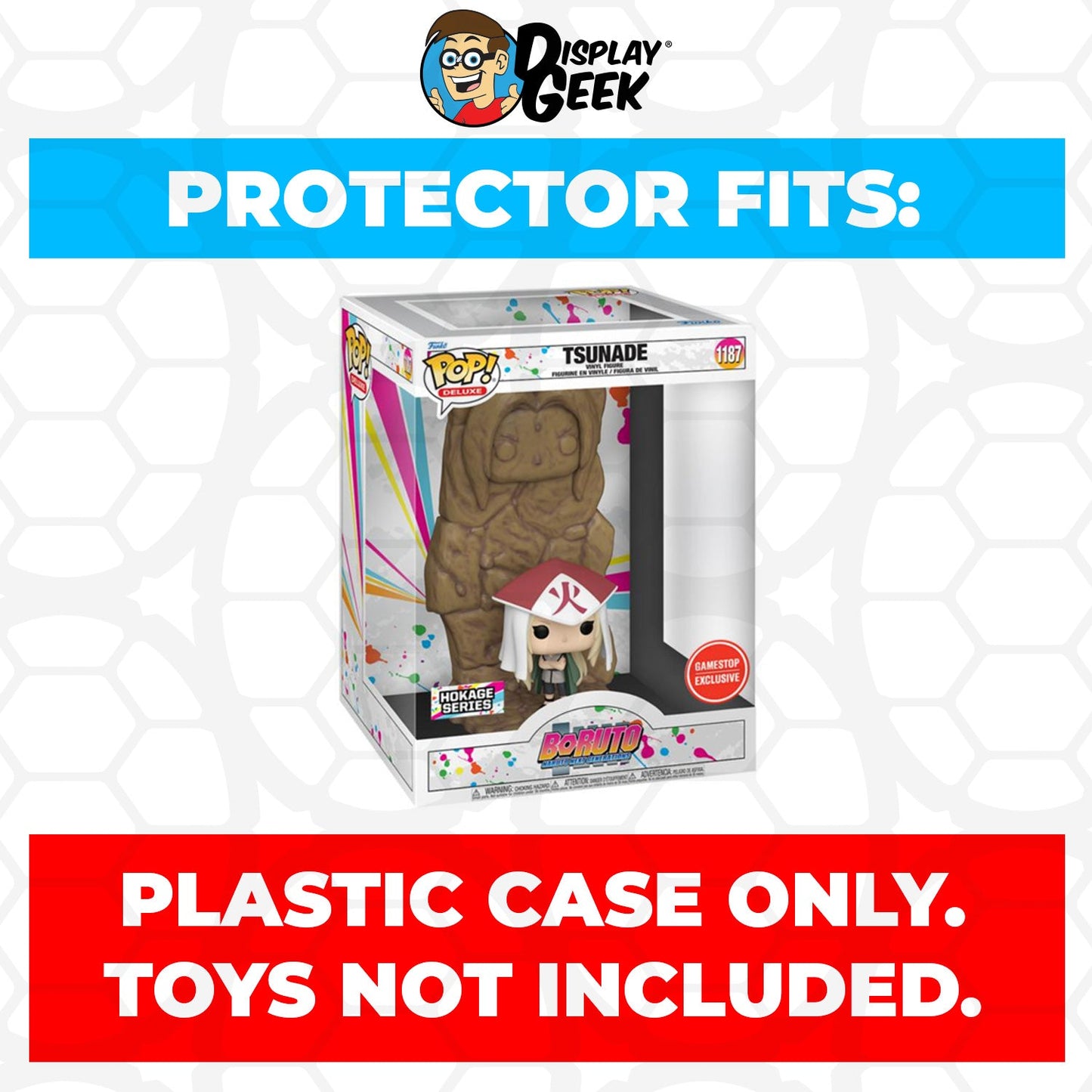 Pop Protector for Hokage Rock Tsunade Senju #1187 Funko Pop Deluxe