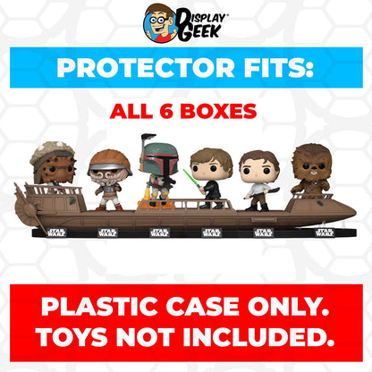 Pop Protector for Jabba's Skiff Luke Skywalker #618 Funko Pop Deluxe