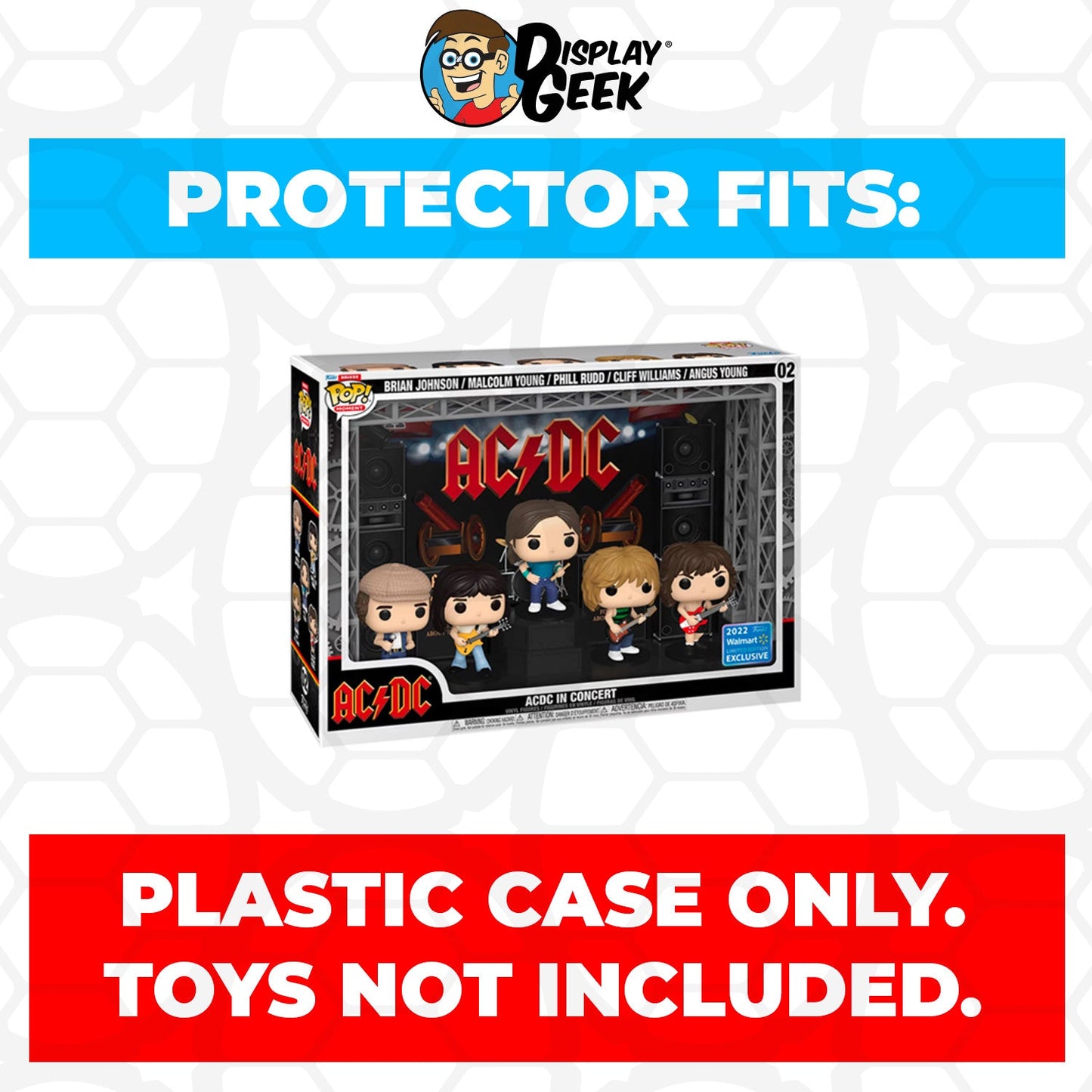 Pop Protector for AC/DC in Concert #02 Funko Pop Moment Deluxe