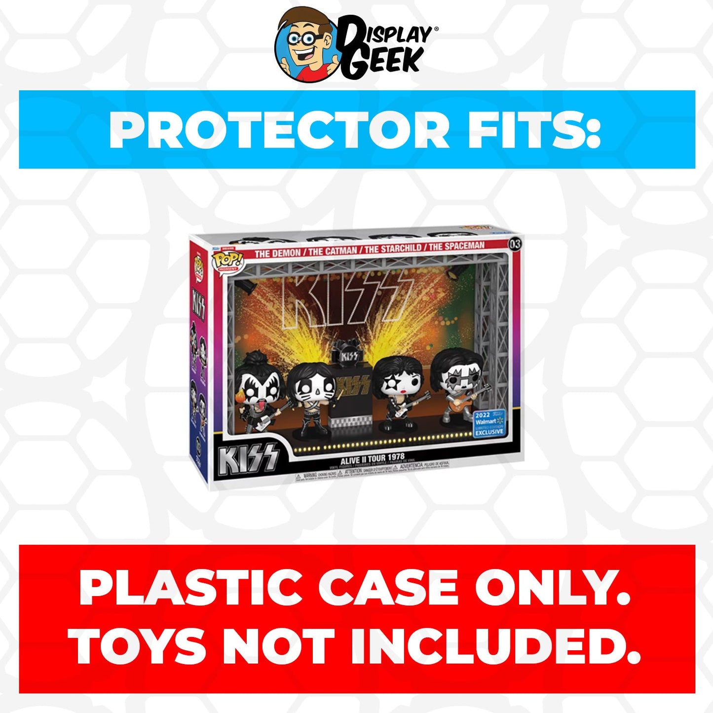 Pop Protector for KISS in Concert Alive II Tour 1978 #03 Funko Pop Moment Deluxe
