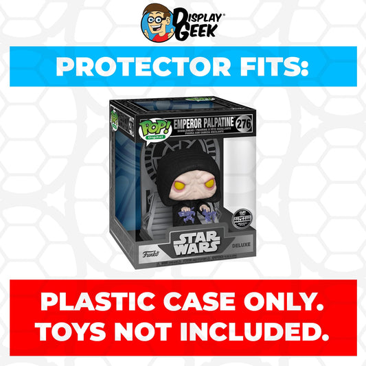 Pop Protector for NFT Emperor Palpatine #276 Funko Pop Deluxe