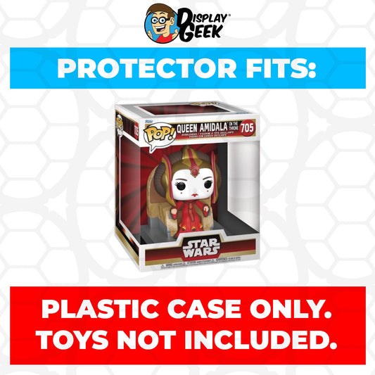 Pop Protector for Queen Amidala on the Throne #705 Funko Pop Deluxe
