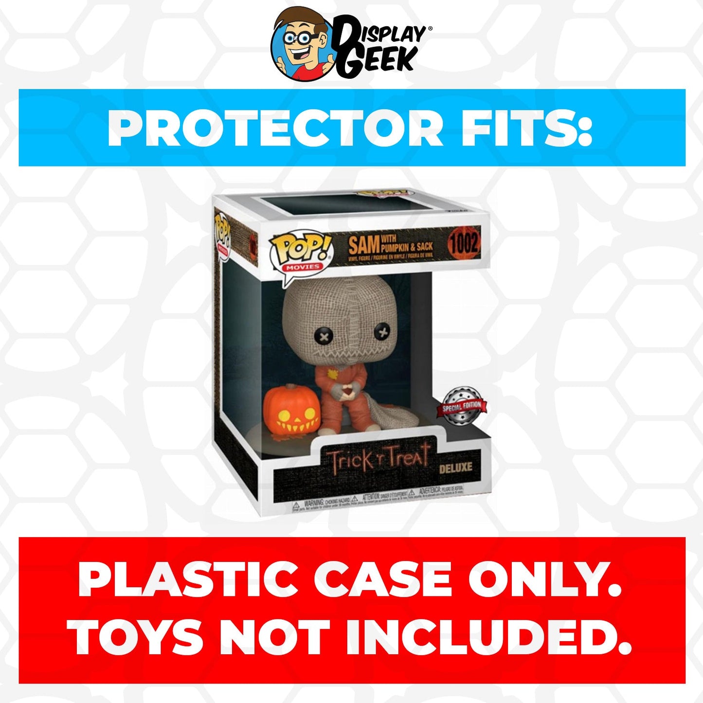 Pop Protector for Sam with Pumpkin & Sack #1002 Funko Pop Deluxe