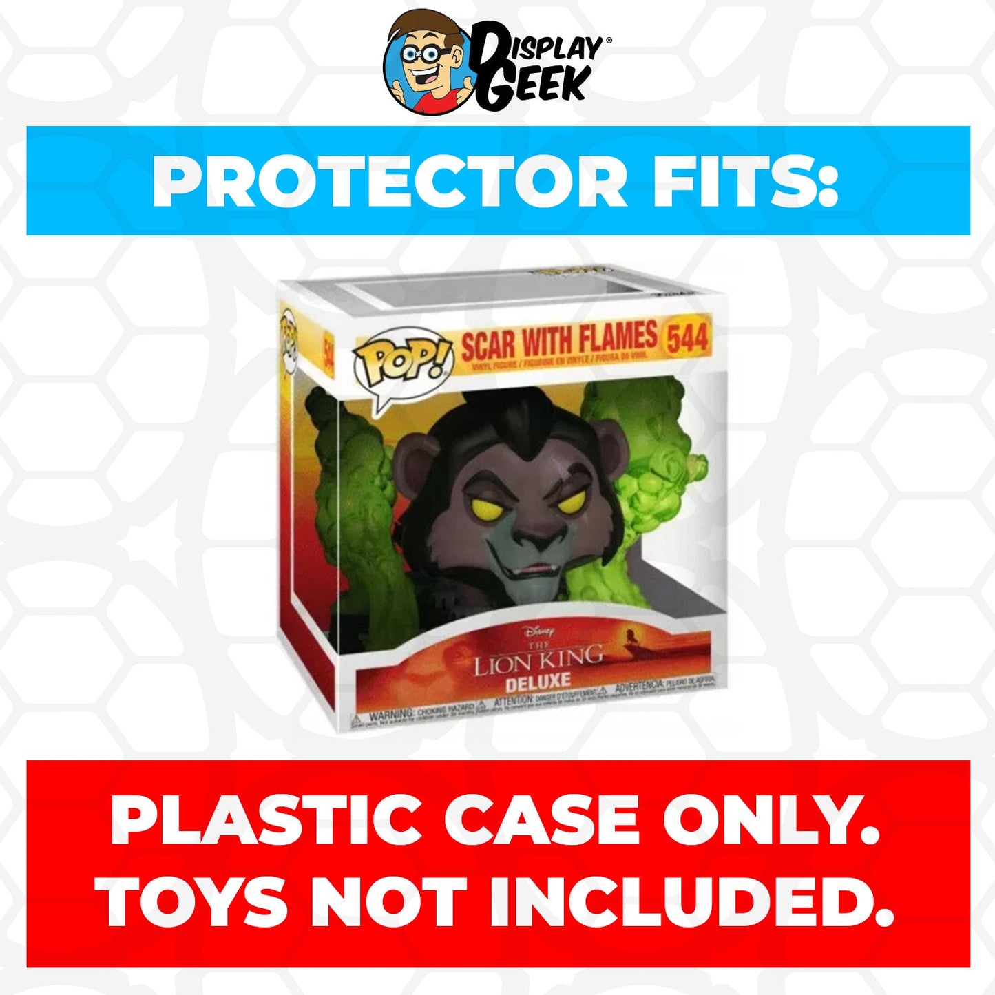 Pop Protector for Scar with Flames Chase #544 Funko Pop Deluxe