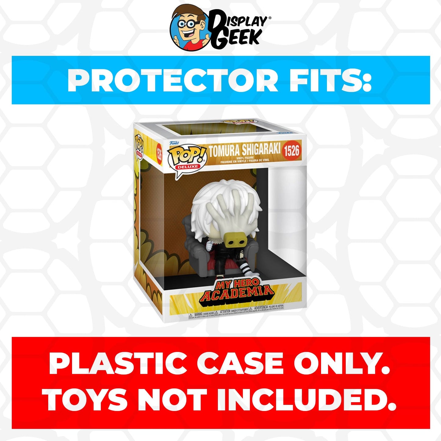 Pop Protector for MHA Tomura Shigaraki #1526 Funko Pop Deluxe