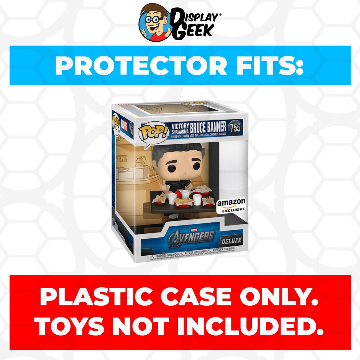 Pop Protector for Victory Shawarma Bruce Banner #755 Funko Pop Deluxe