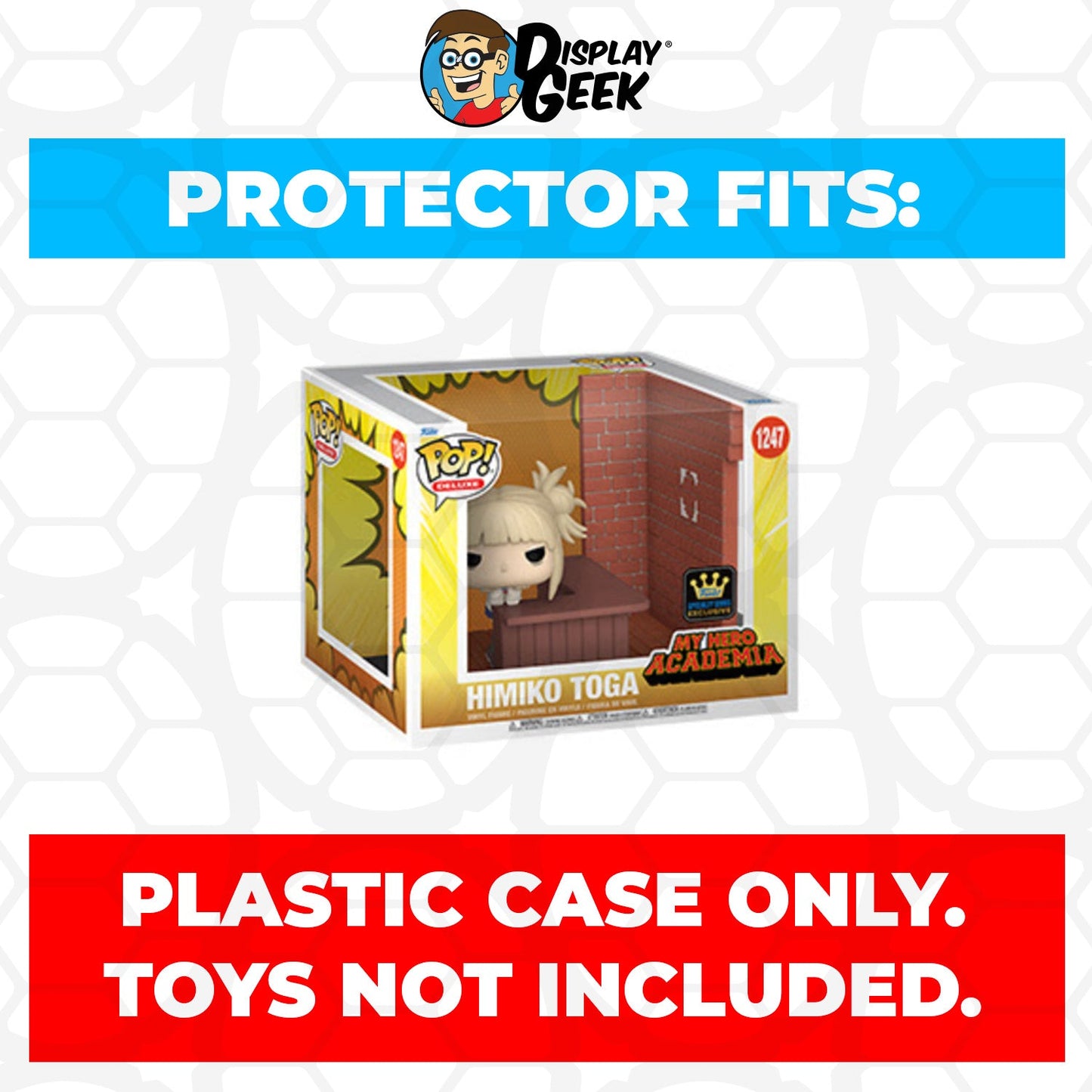 Pop Protector for Villain's Hideout Himiko Toga #1247 Funko Pop Deluxe