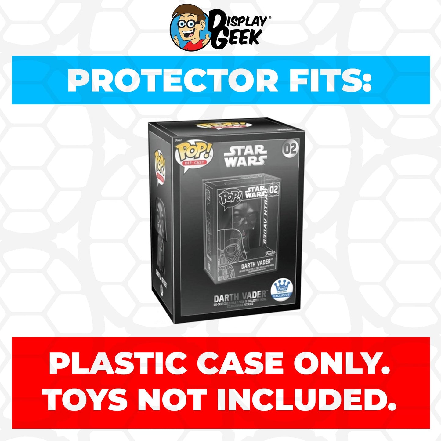 Pop Protector for Darth Vader #02 Funko Pop Die-Cast Outer Box