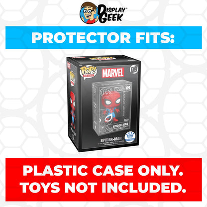 Pop Protector for Spider-Man #09 Funko Pop Die-Cast Outer Box
