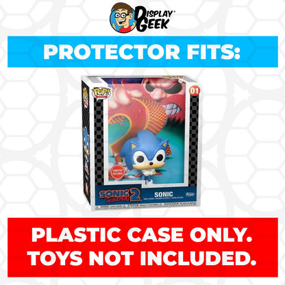 Pop Protector for Sonic the Hedgehog 2 #01 Funko Pop Game Covers