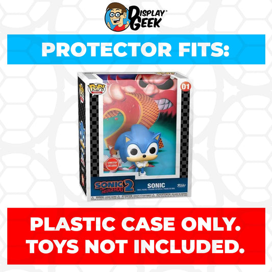 Pop Protector for Sonic the Hedgehog 2 #01 Funko Pop Game Covers