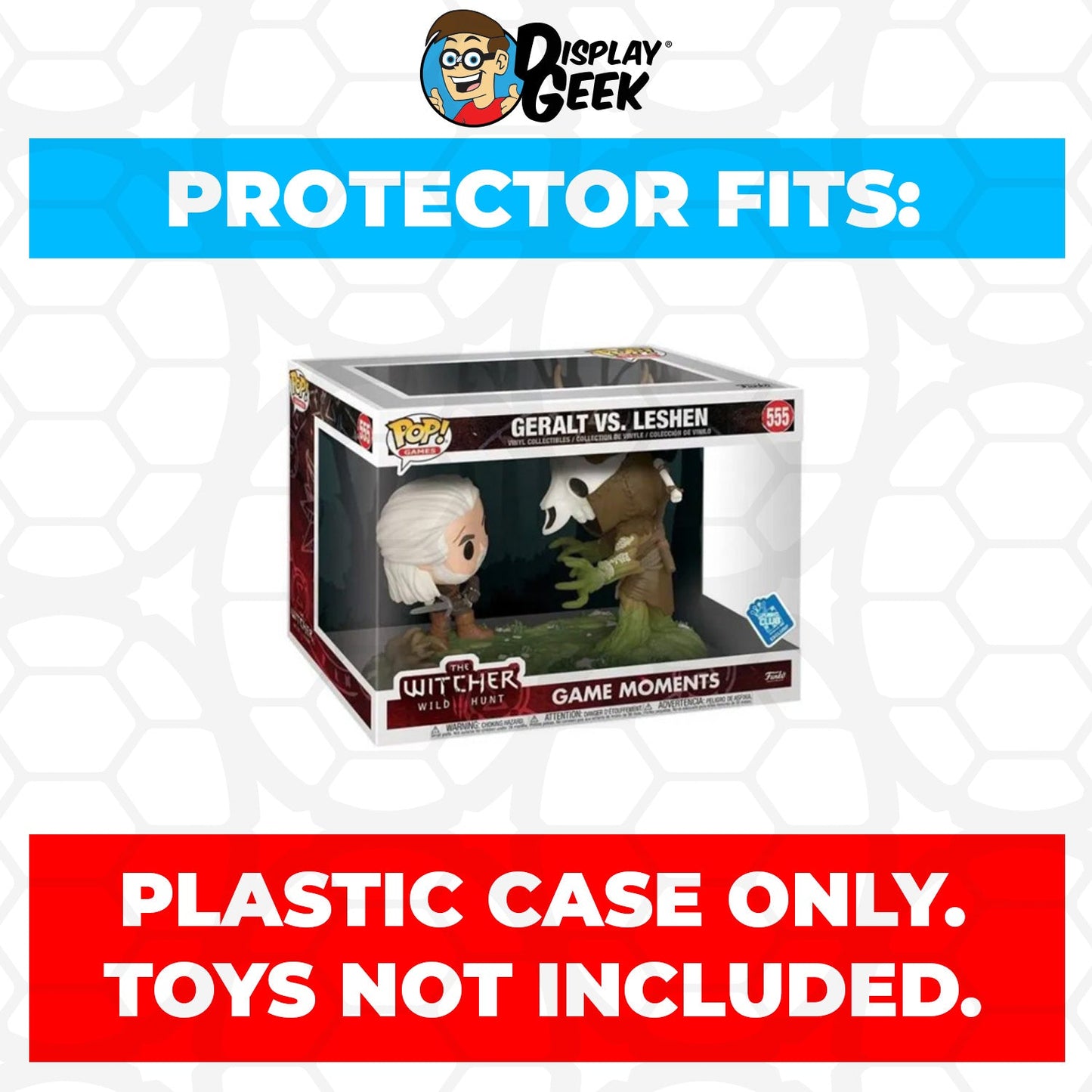 Pop Protector for Geralt vs Leshen #555 Funko Pop Game Moments