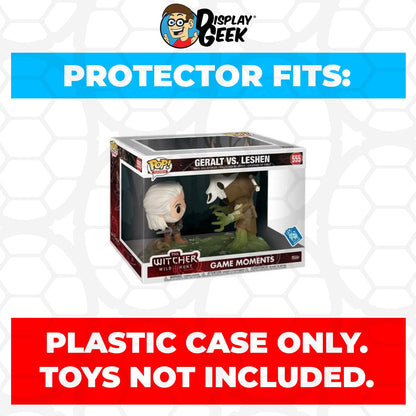 Pop Protector for Geralt vs Leshen #555 Funko Pop Game Moments