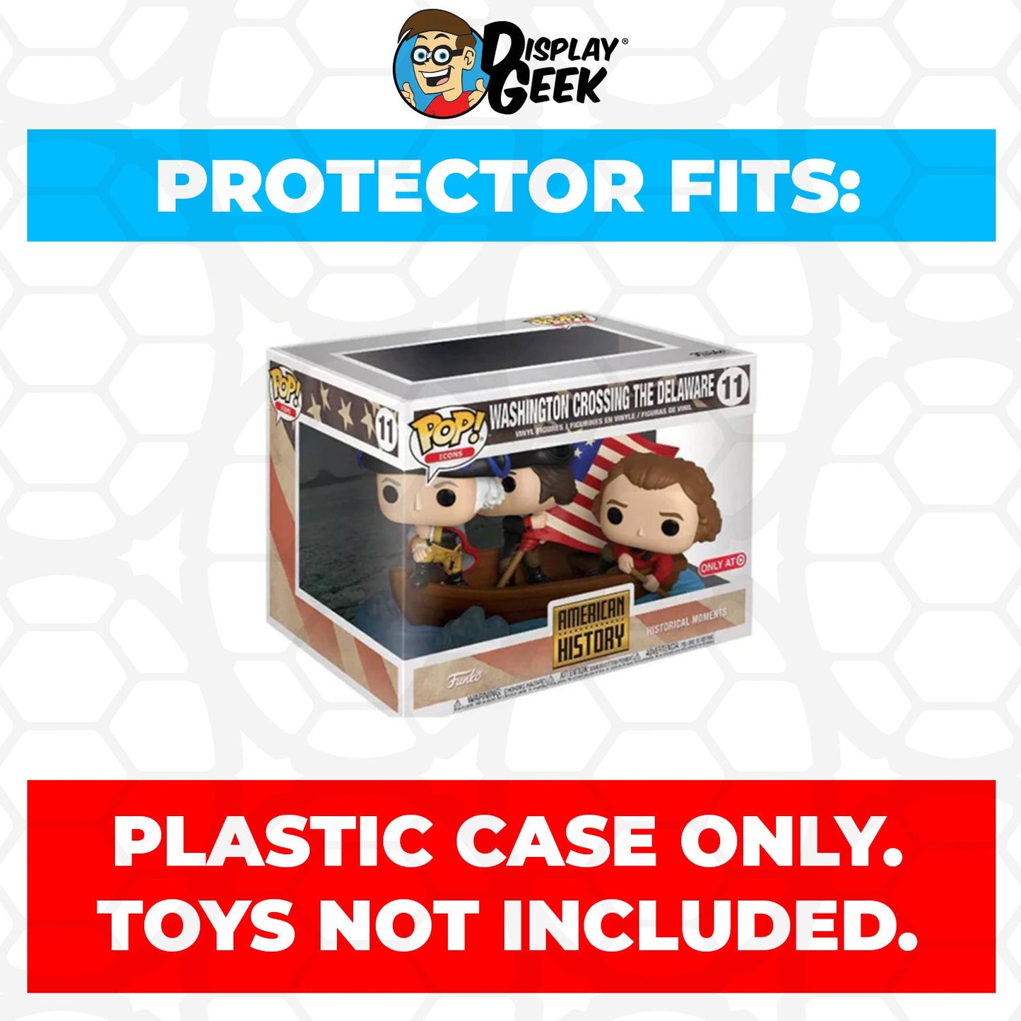 Pop Protector for Washington Crossing the Delaware #11 Funko Pop Moments