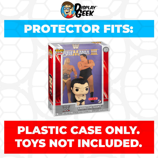 Pop Protector for WrestleMania III Andre the Giant #03 Funko Pop Magazine Covers