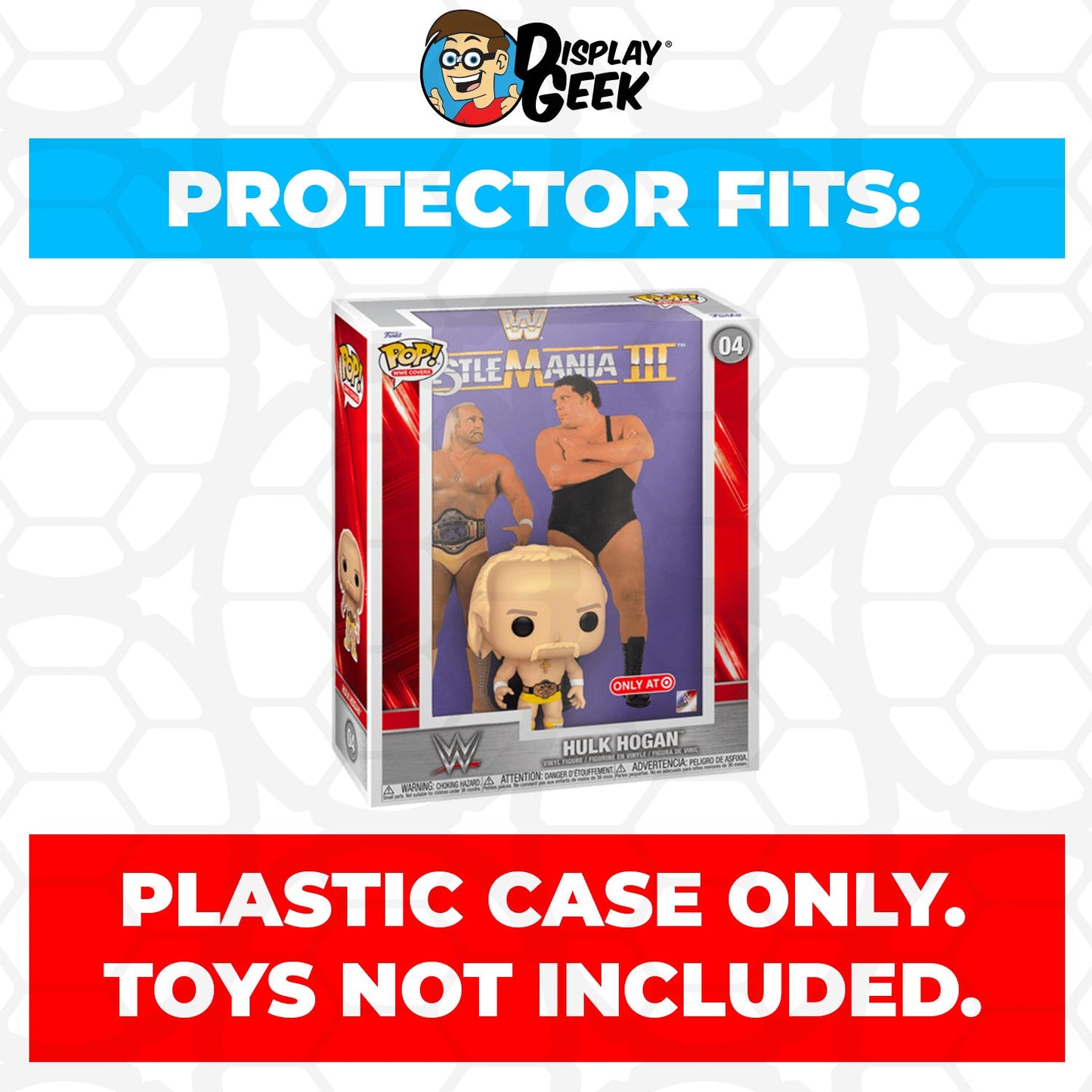 Pop Protector for WrestleMania III Hulk Hogan #04 Funko Pop Magazine Covers