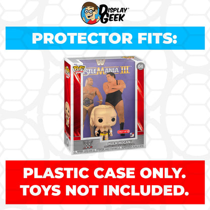 Pop Protector for WrestleMania III Hulk Hogan #04 Funko Pop Magazine Covers