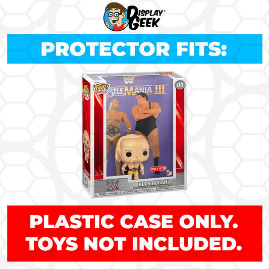 Pop Protector for WrestleMania III Hulk Hogan #04 Funko Pop Magazine Covers