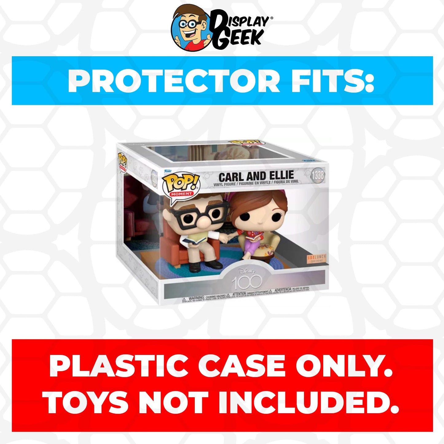 Pop Protector for Carl and Ellie Holding Hands #1338 Funko Pop Moment
