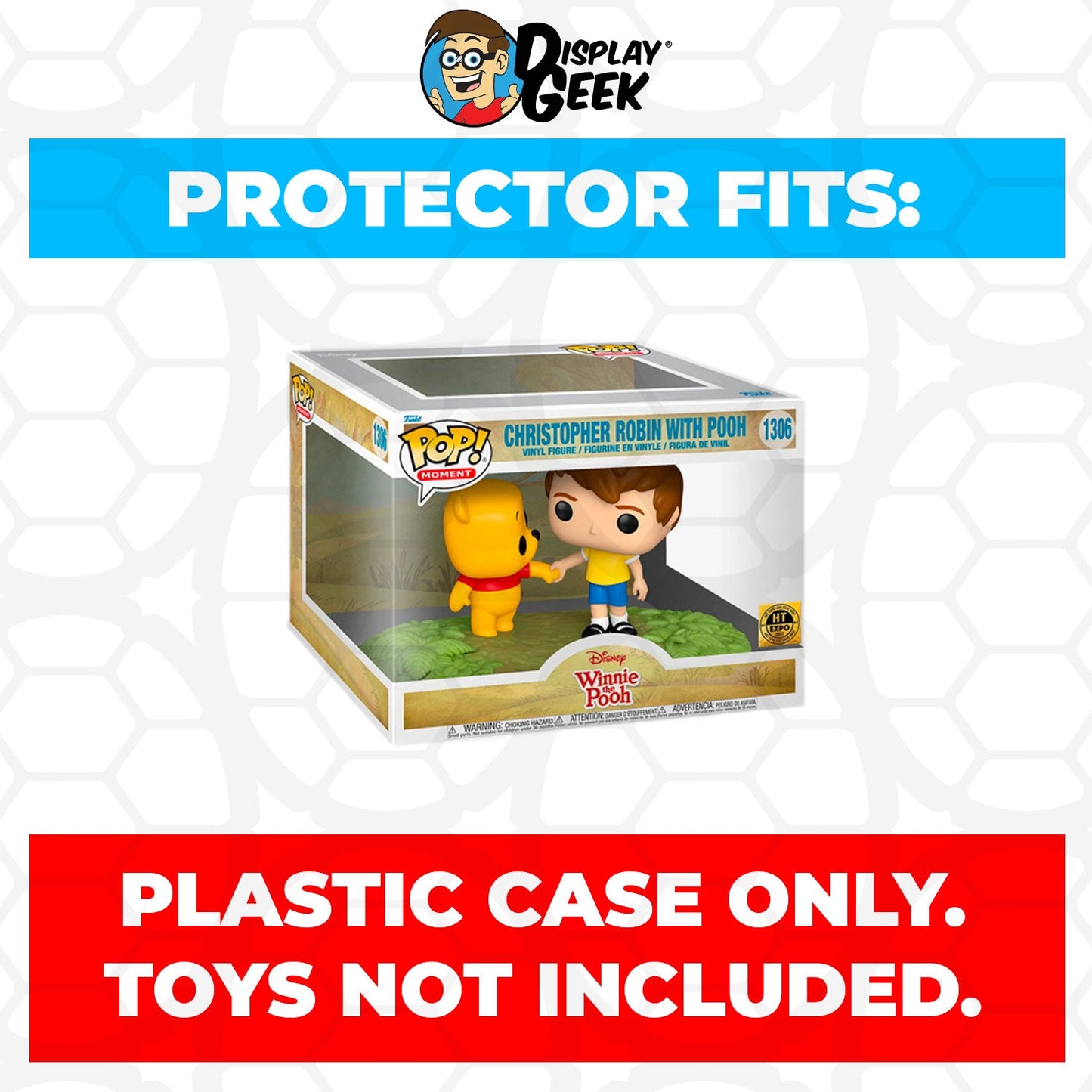 Pop Protector for Christopher Robin with Winnie the Pooh #1306 Funko Pop Moment