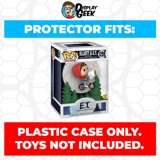 Pop Protector for Elliot & E.T. Glow #1259 Funko Pop Moment